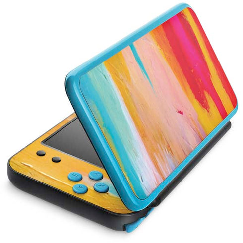 Etta Vee Multicolor Brush Stroke Nintendo 2DS XL (2017) Skin